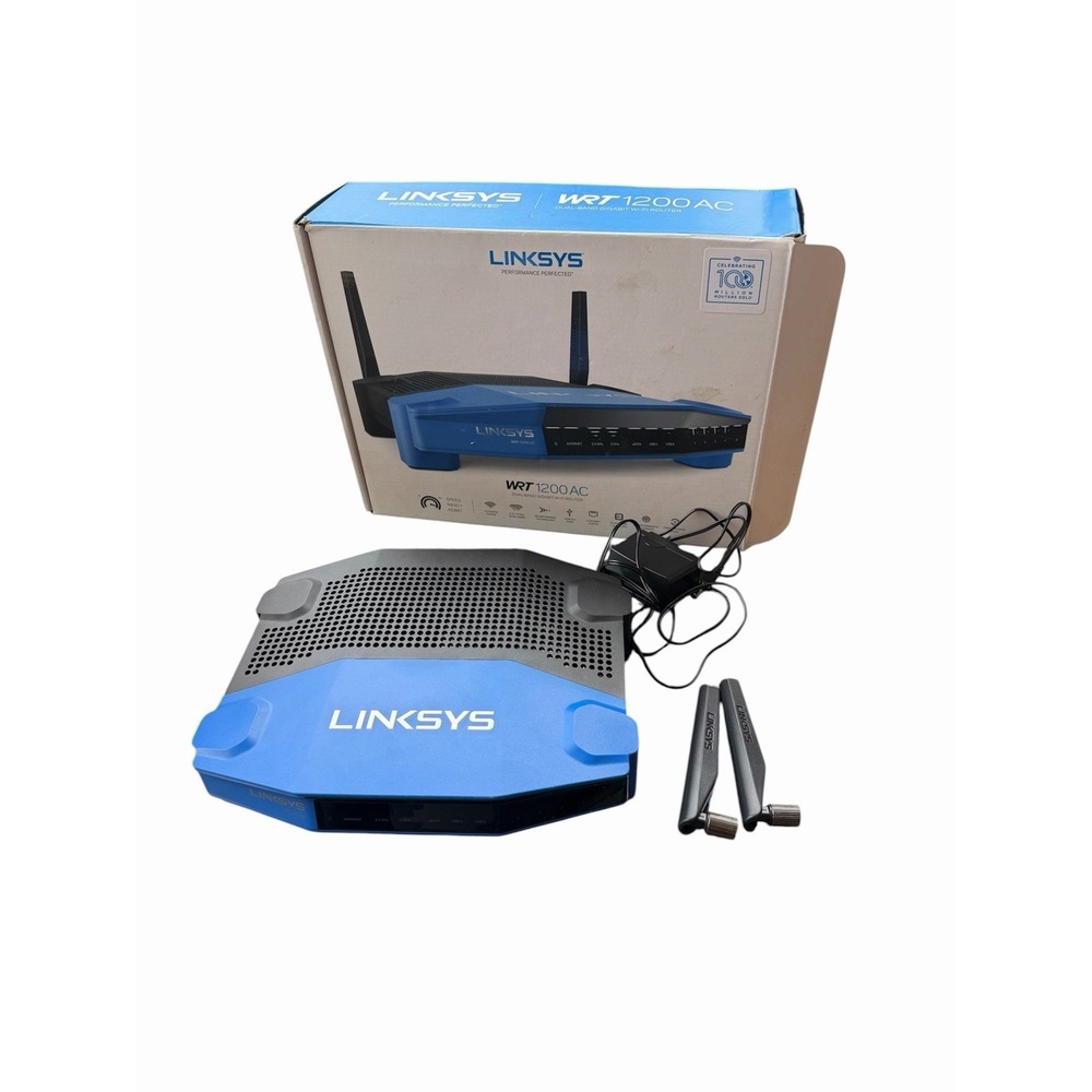Linksys WRT1200AC 1200 Mbps 4-Port Gigabit Wireless AC Router